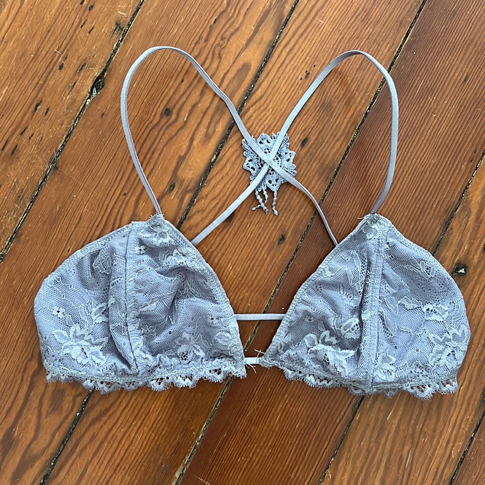 Dance & Marvel eyelash lace bralette